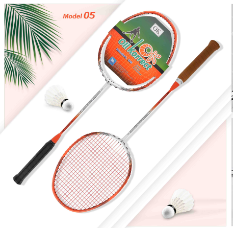 OK Rainbow badminton racket