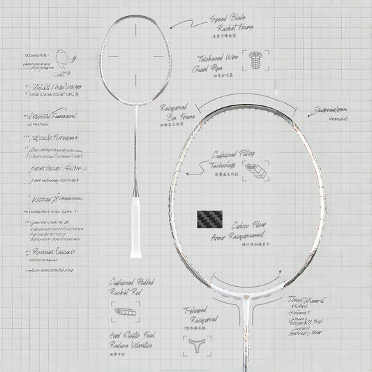 GXS P.R.IND UNI.EXPLORER.1970 badminton racket(gift box)