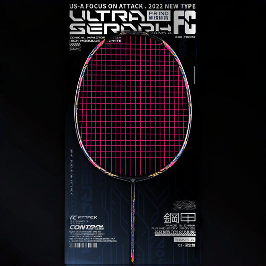 GXS P.R.IND ULTRA SERAPH FC ATTACK Badminton Racquet